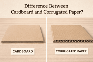 Difference Between Cardboard and Corrugated Paper