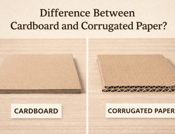 Difference Between Cardboard and Corrugated Paper